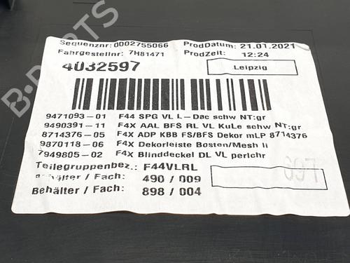 Front left panel BMW 2 Gran Coupe (F44) M 235 i xDrive | BP30763149C58  - Image 7