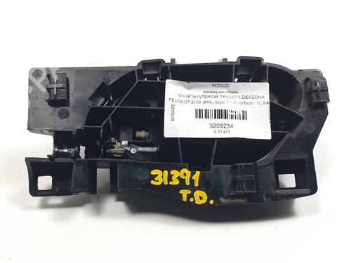 Rear right interior door handle PEUGEOT 2008 I (CU_) 1.2 THP 110 / PureTech 110 | BP30559217I16 - Image 2