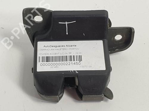 Used Tailgate lock Tailgate lock HYUNDAI ACCENT I (X-3) [1994-2002] 6856379 6856379