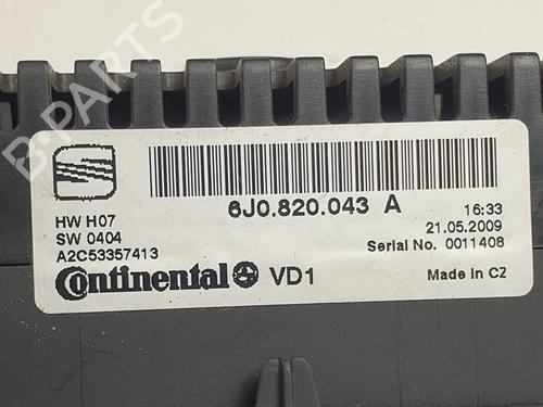 Climate control SEAT IBIZA IV SC (6J1, 6P5) 1.6 TDI | BP29964949I5 