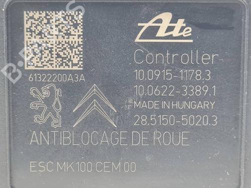 ABS pump PEUGEOT 208 I (CA_, CC_) 1.6 HDi | BP29297989M43 