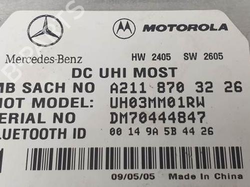 Electronic module MERCEDES-BENZ M-CLASS (W164) ML 320 CDI 4-matic (164.122) | BP20511046M83 