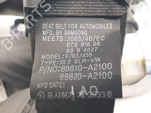 Front right seatbelt KIA CEE'D (JD) 1.4 CRDi 90 | BP29554276I25  - Image 5