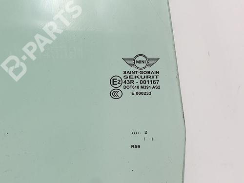 Front left door window MINI MINI Roadster (R59) Cooper SD | BP9221051C18 