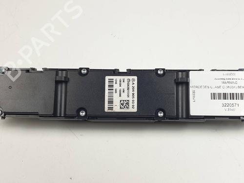 Warning switch MERCEDES-BENZ C-CLASS (W204) C 200 CDI (204.001) | BP29265769I22 - Image 2
