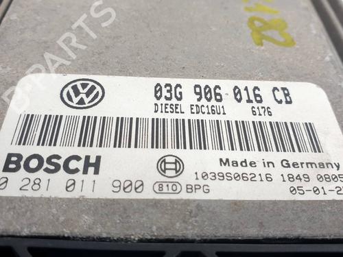 Engine control unit (ECU) VW GOLF V (1K1) 1.9 TDI | BP39744360M57 - Image 4