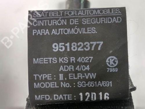 Rear right seatbelt OPEL ANTARA A (L07) 2.2 CDTi 4x4 | BP7514598I28 