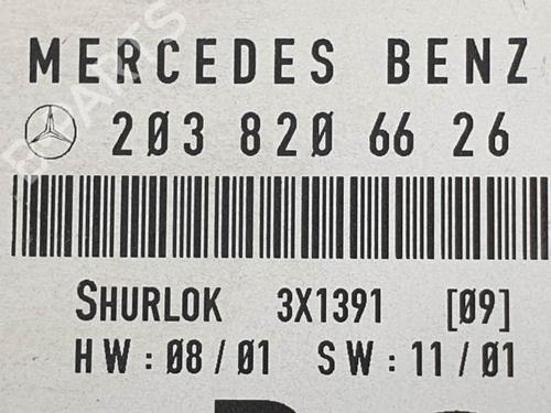 Electronic module MERCEDES-BENZ C-CLASS (W203) C 200 Kompressor (203.045) | BP6861072M83 