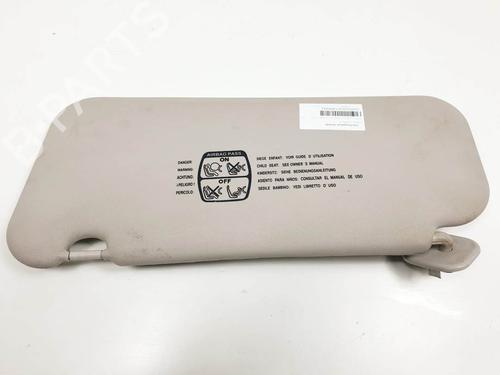 Used Right sun visor Right sun visor TOYOTA COROLLA Verso (ZER_, ZZE12_, R1_) 2.0 D-4D (CUR10_, CUR10R) (116 hp) 25139770 25139770