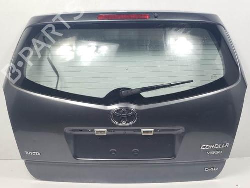 Used Tailgate TOYOTA COROLLA Verso (ZER_, ZZE12_, R1_) 2.2 D-4D (AUR10_, AUR10R) (136 hp) 25433365