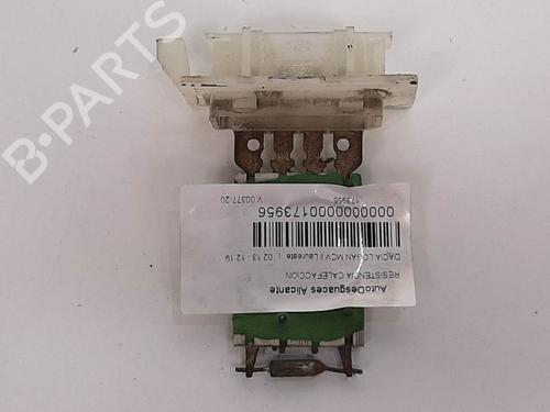 Used Heater resistor Heater resistor DACIA LOGAN MCV II 1.5 dCi (90 hp) 11648524 11648524