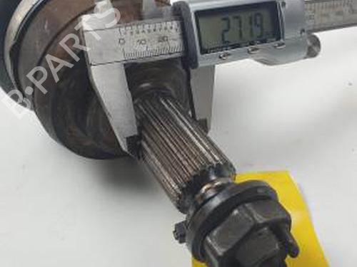 Left front driveshaft RENAULT MEGANE III Hatchback (BZ0/1_, B3_) 1.2 TCe (BZ2B, BZ11) | BP25140844M38 