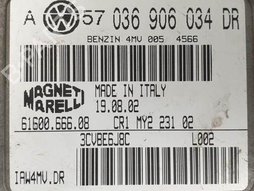 Engine control unit (ECU) VW GOLF IV (1J1) 1.6 16V | BP25140648M57 