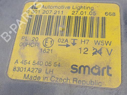 Left headlight SMART FORFOUR (454) 1.5 CDI (454.001) | BP34512952C28 - Image 4