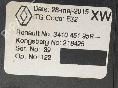 Gear lever RENAULT SCÉNIC III (JZ0/1_) 1.5 dCi | BP25117429M90 