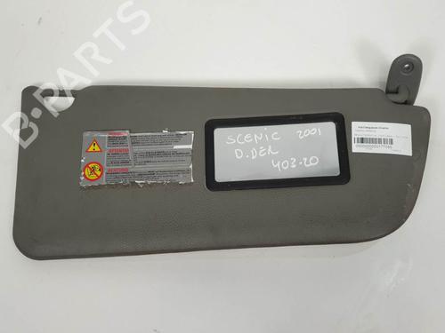 Højre solskærm Højre solskærm RENAULT SCÉNIC I MPV (JA0/1_, FA0_) 1.9 dTi (JA0N) (98 hp) 6849844 6849844