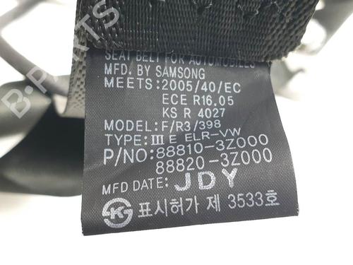 Front right seatbelt HYUNDAI i40 I (VF) 1.6 CRDi | BP28066100I25 - Image 7
