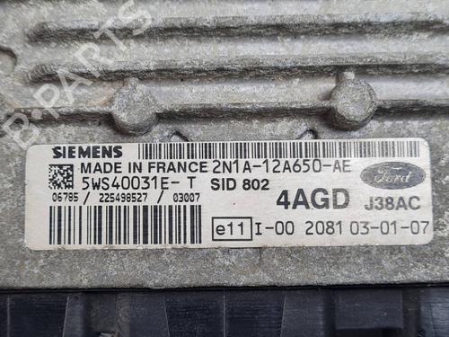 Engine control unit (ECU) FORD FUSION (JU_) 1.4 TDCi | BP37087601M57 - Image 4