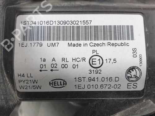 Right headlight SKODA CITIGO (NF1) 1.0 | BP36429227C29 - Image 9