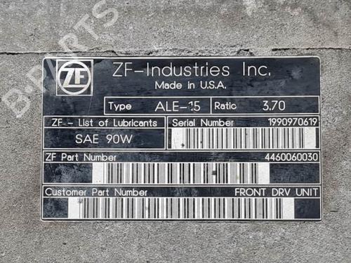 Front differential MERCEDES-BENZ M-CLASS (W163) ML 320 (163.154) | BP24350592M23 