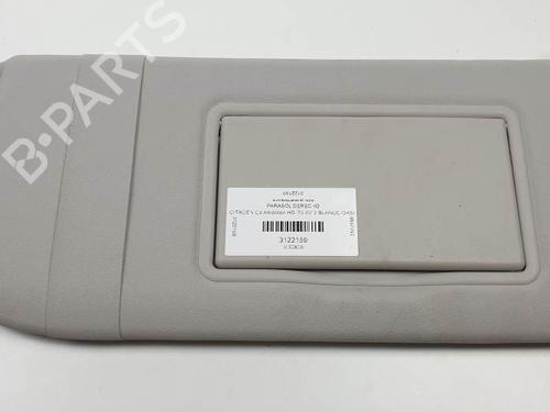 Right sun visor CITROËN C3 II (SC_) 1.4 HDi 70 (SC8HZC, SC8HR0, SC8HP4) | BP40175336I2 - Image 2