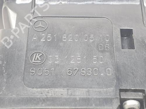 Right rear window switch MERCEDES-BENZ M-CLASS (W164) ML 320 CDI 4-matic (164.122) | BP24929689I28 - Image 4