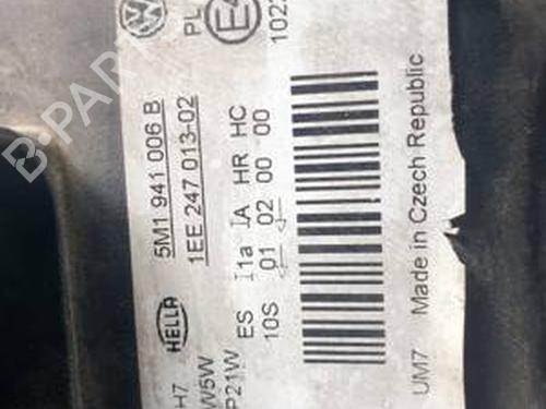 Right headlight VW GOLF PLUS V (5M1, 521) 1.9 TDI | BP31240779C29