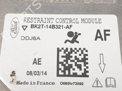 Kollisjonspute styreenhet FORD TRANSIT CUSTOM V362 Van (FY, FZ) 2.2 TDCi | BP31058904M53