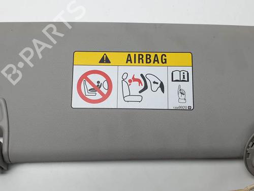 Used Right sun visor Right sun visor 24929935 24929935