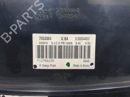 Instrument cluster SAAB 9-5 (YS3E) 1.9 TiD | BP25138183C47 