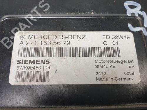 Engine control unit (ECU) MERCEDES-BENZ C-CLASS (W203) C 200 Kompressor (203.042) | BP9732866M57 