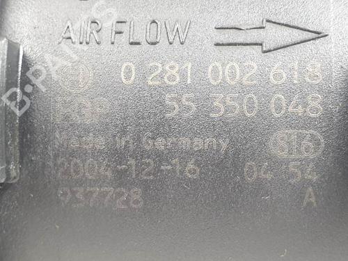 Mass air flow sensor ALFA ROMEO 159 (939_) 1.9 JTDM 16V (939AXC1B, 939AXC12) | BP28068969M95 