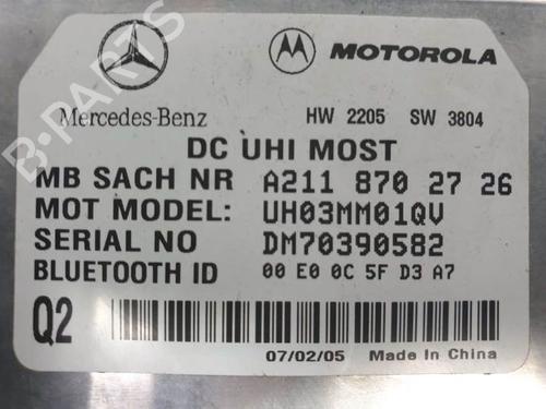Elektronisk modul MERCEDES-BENZ M-CLASS (W164) ML 320 CDI 4-matic (164.122) | BP10812206M83 