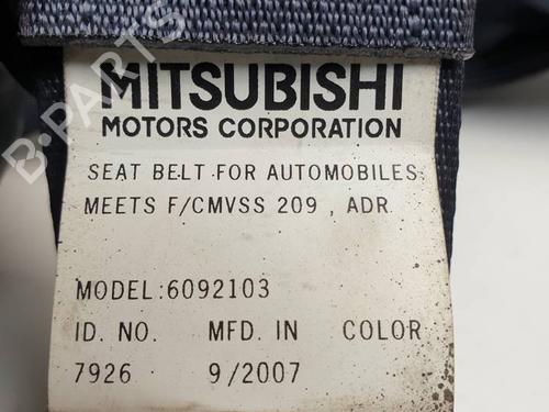 Rear left seatbelt CITROËN C-CROSSER (VU_, VV_) 2.2 HDi | BP30191186I29 