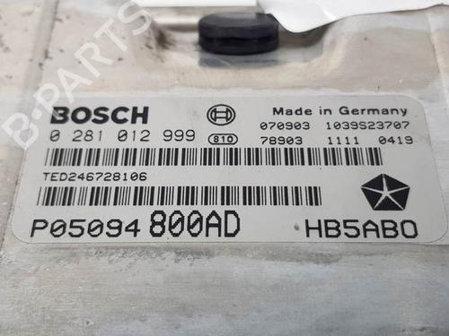Engine control unit (ECU) CHRYSLER VOYAGER IV (RG, RS) 2.8 CRD | BP9652929M57 