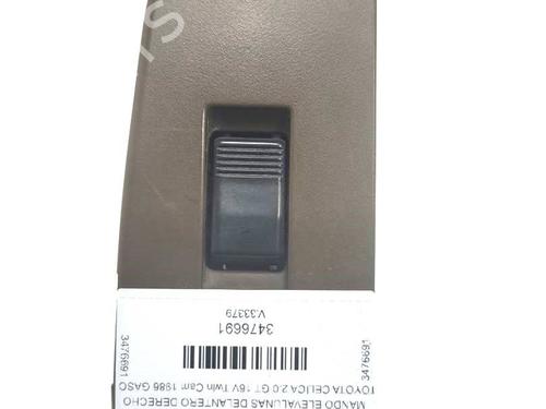 Used Right front window switch Right front window switch TOYOTA CELICA (_T16_) [1985-1989] 35749670 35749670