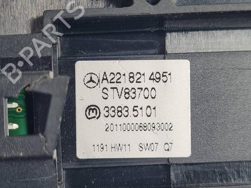 Left front window switch MERCEDES-BENZ S-CLASS (W221, V221) S 500 CGI (221.073, 221.173) | BP34513289I27 - Image 4