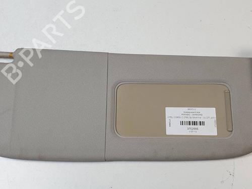 right-sun-visor-opel-corsa-c-x01-2000-2001-2002-2003-2004-2005-2006-2007-2008-2009-39929719 main image