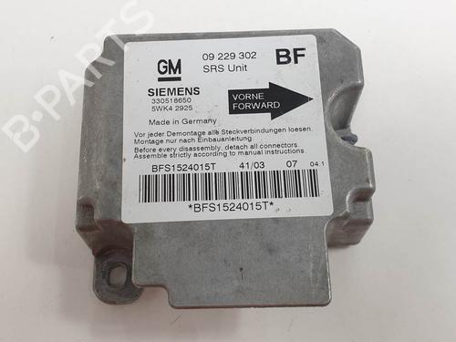 Used ECU airbags ECU airbags OPEL ASTRA G Hatchback (T98) 1.6 (F08, F48) (84 hp) 9150086 9150086