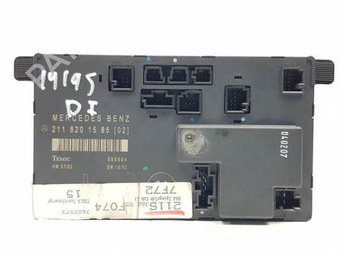 Used Electronic module MERCEDES-BENZ E-CLASS T-Model (S211) E 320 T CDI (211.226) (204 hp) 17724430