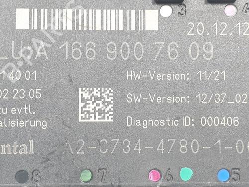 Electronic module MERCEDES-BENZ M-CLASS (W166) ML 350 BlueTEC 4-matic (166.024, 166.023) | BP40176965M83 - Image 5