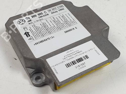 Airbag styreenhed VW TOURAN (1T1, 1T2) 1.9 TDI (105 hp) 29696711