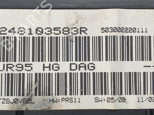 Instrument cluster RENAULT SCÉNIC III (JZ0/1_) 1.5 dCi | BP22686562C47 