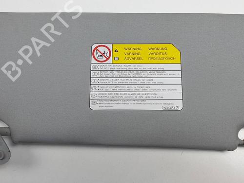 Used Left sun visor Left sun visor CITROËN C-CROSSER (VU_, VV_) 2.2 HDi (156 hp) 30142543 30142543