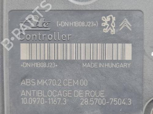 ABS pump CITROËN C3 II (SC_) 1.4 HDi 70 (SC8HZC, SC8HR0, SC8HP4) | BP29347732M43 