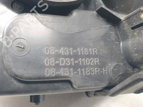 Left headlight FORD FOCUS II (DA_, HCP, DP) 1.8 TDCi | BP38433593C28 - Image 4