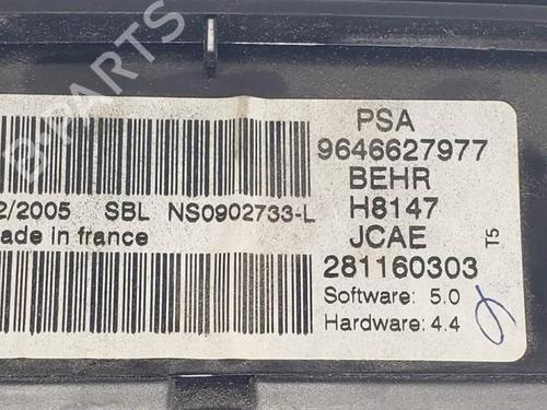Climate control PEUGEOT 307 Break (3E) 1.6 HDi 110 | BP19171641I5 