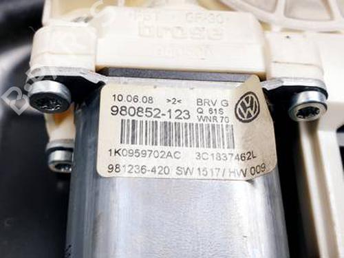 Front right window mechanism VW PASSAT B6 (3C2) 2.0 TDI 16V | BP30763173C23