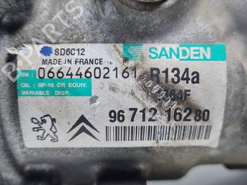 AC compressor CITROËN C3 II (SC_) 1.4 HDi 70 (SC8HZC, SC8HR0, SC8HP4) | BP29382314M34 