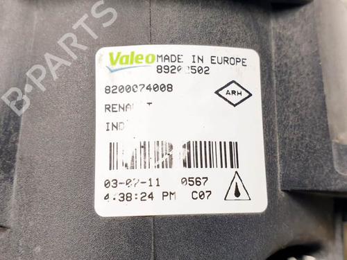 Left front fog light RENAULT SCÉNIC III (JZ0/1_) 1.5 dCi | BP25140166C30 